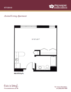 Thumbnail of Primrose of Pleasant Prairie Assisted Living floor plans