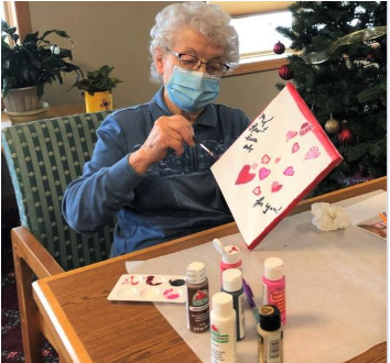 arts and crafts; active senior living