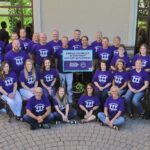 The Primrose team celebrating the Longest Day Alzheimer's event.